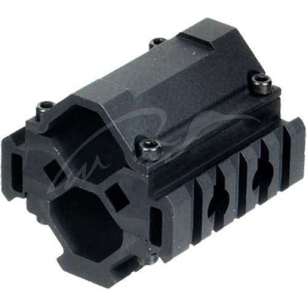 Кріплення подствольне UTG (Leapers) MNT-BR005XL. 3 планки. Діаметр стовбура - 20-25мм. Довжина - 61 мм. Ширина - 61 мм - 3556058