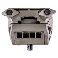 Адаптер для сошек FAB Defense H-POD поворотный, наклонный, на планку Пикатинни, цвет - tan