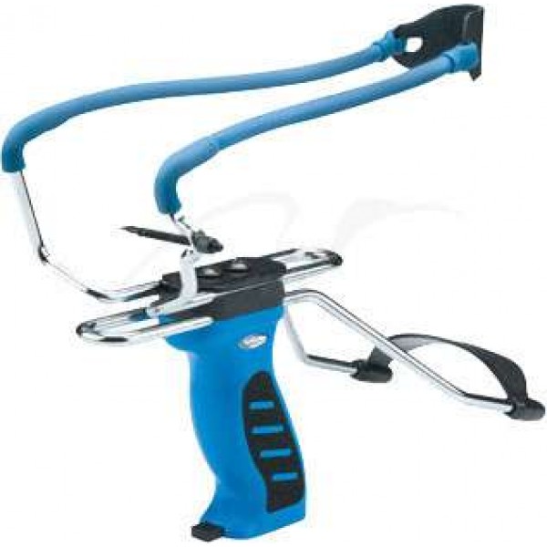 Рогатка Man Kung MK-SL06BL з упором ц:синій - 3555987