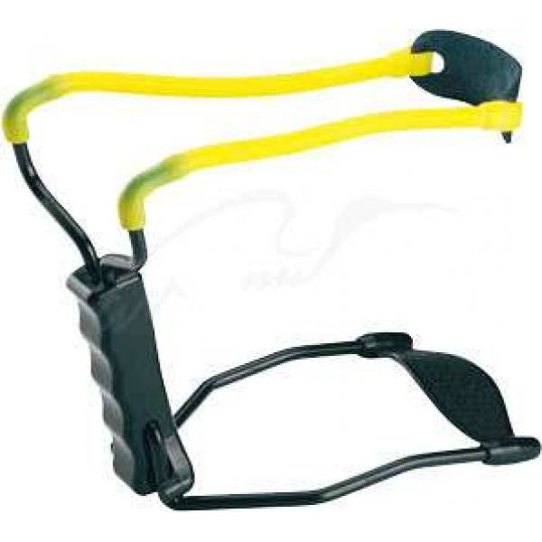 Рогатка Man Kung MK-T11 з упором ц:чорний/жовтий - MK-T11