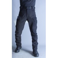 Штаны черные тактические Soft Shell