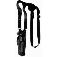 Кобура оперативная кожаная формованная с синтетическим креплением Альфа 440, Наган