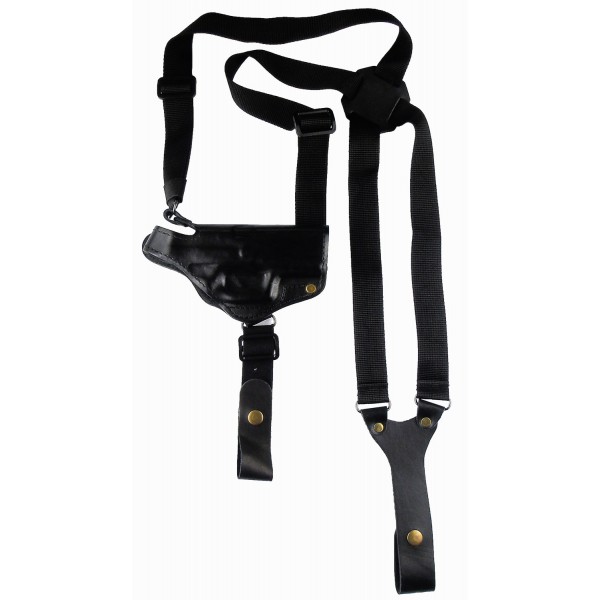 Кобура оперативная кожаная формованная с синтетическим креплением горизонтальная для Форт 17 - 2996635