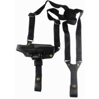 Кобура оперативна шкіряна формована з синтетичним кріпленням Глок 17