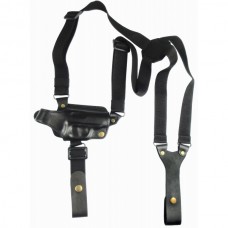 Кобура оперативная кожаная формованная трехслойная с комбинированным креплением Форт 9Р