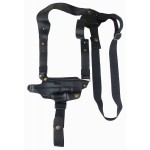 Кобура оперативная кожаная формованная трехслойная с комбинированными креплением ГЛОК19