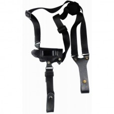 Кобура оперативная кожаная универсальная с синтетическим креплением (со скобой) АЕ 10