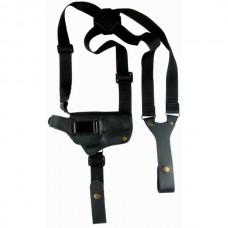 Кобура оперативная кожаная универсальная с синтетическим креплением (со скобой) Р88, Аникс100