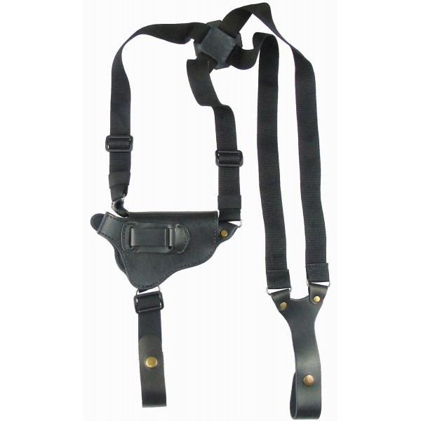 Кобура оперативная кожаная универсальная с синтетическим креплением (со скобой) для Экол - 2996563