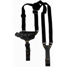 Кобура оперативная кожаная универсальная с синтетическим креплением (со скобой) Форт10Р