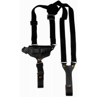 Кобура оперативна шкіряна універсальна з синтетичним кріпленням (зі скобою) Форт9Р