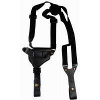 Кобура оперативна шкіряна універсальна з синтетичним кріпленням (із скобою) для Сафарі 2.5