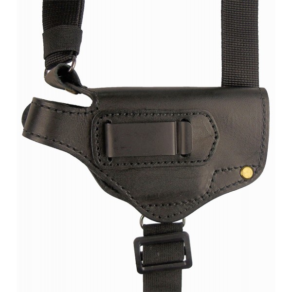 Кобура оперативная кожаная универсальная с синтетическим креплением (со скобой) Форт 17 - 2996558