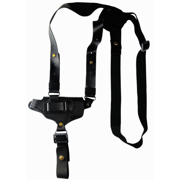 Кобура оперативная кожаная универсальная с комбинированными креплением (со скобой) Эрма459 - 2996548