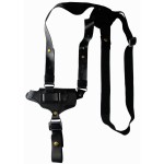 Кобура оперативная кожаная универсальная с комбинированными креплением (со скобой) Форт 9 г.