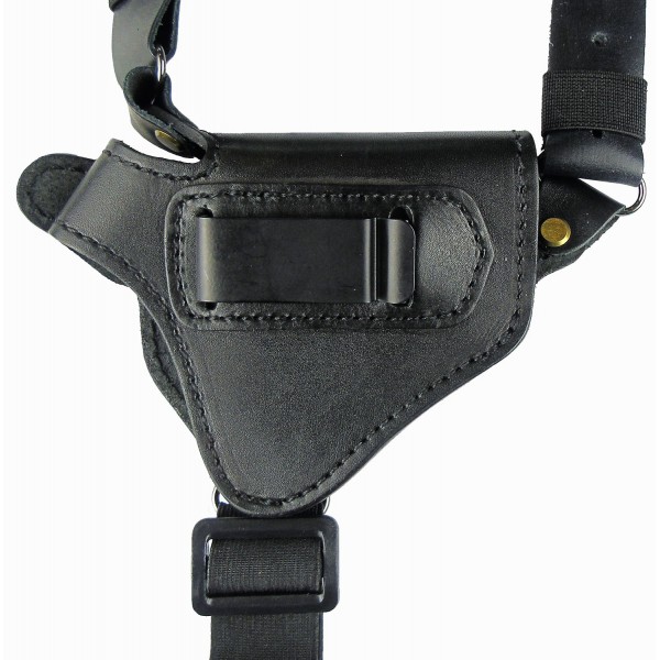 Кобура оперативна шкіряна універсальна з комбінованими кріпленням (зі скобою) МЕ38 - 2996542