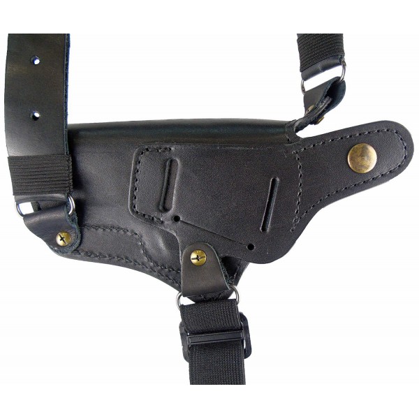 Кобура оперативная кожаная универсальная с комбинированными креплением (со скобой) Р88, Аникс100 - 2996543