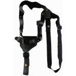 Кобура оперативная кожаная универсальная с комбинированными креплением (со скобой) -2,5 "(РКС, Альфа 420, Сафари- 2,5")