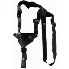 Кобура оперативная кожаная универсальная с комбинированными креплением (со скобой) -2,5 "(РКС, Альфа 420, Сафари- 2,5")