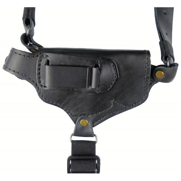 Кобура оперативная кожаная универсальная с комбинированным креплением (со скобой) для ПМ - 2996541