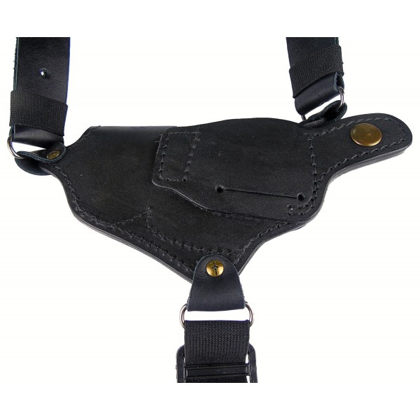 Кобура оперативная кожаная универсальная с комбинированным креплением (со скобой) для ПМ - 2996541