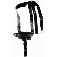 Кобура оперативная кожаная формованная с комбинированными креплением Р88, Аникс100