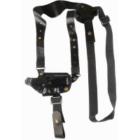 Кобура оперативная кожаная формованная с комбинированными креплением Форт12