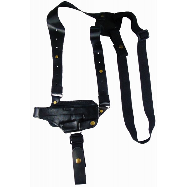 Кобура оперативная кожаная формованная с комбинированными креплением Глок19 - 2996597