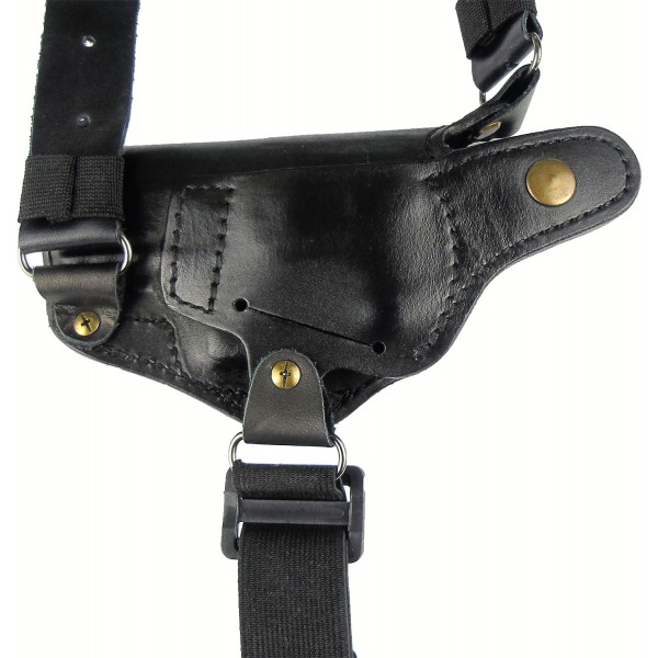 Кобура оперативна шкіряна формована з комбінованим кріпленням горизонтальна для Форт 17 - 2996610