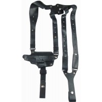 Кобура оперативна шкіряна формована тришарова з шкіряним кріпленням Р88, Аникс 100