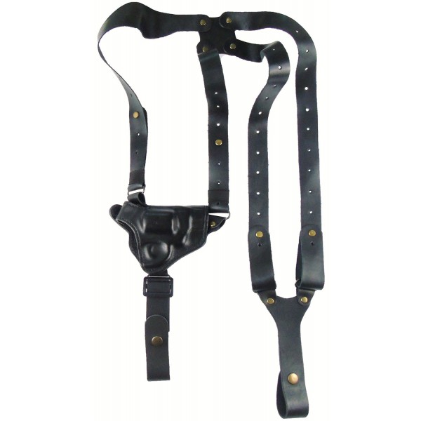 Кобура оперативна шкіряна формована тришарова з шкіряним кріпленням Флобер - 2996646