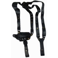 Кобура оперативна шкіряна формована тришарова з шкіряним кріпленням ПМ