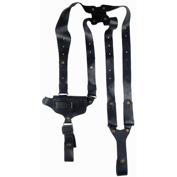 Кобура оперативна шкіряна універсальна з шкіряним кріпленням (зі скобою) Эрма459 - 2996534