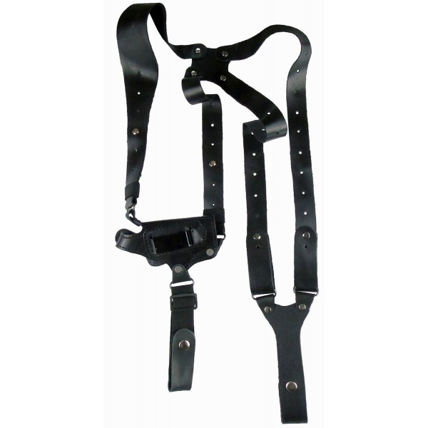 Кобура оперативна шкіряна універсальна з шкіряним кріпленням (зі скобою) Эрма55 - 2996538