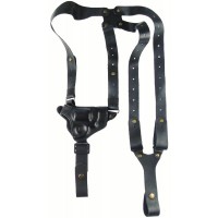 Кобура оперативная кожаная формованная с кожаным креплением - 2,5 "(РКС, Альфа 420, Сафари-2,5)