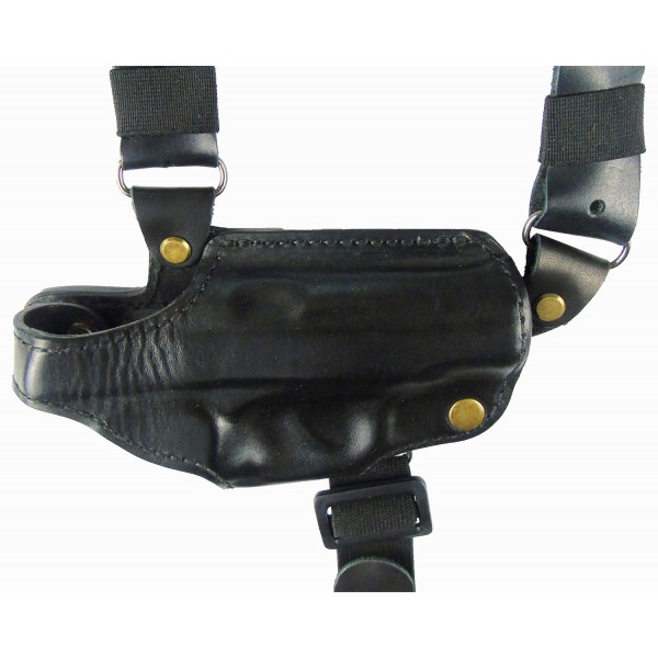 Кобура оперативная кожаная трехслойная формованная (ПМ,) с кожаным креплением и подсумки под магазин - 2996506 Кобура оперативная кожаная трехслойная формованная (ПМ,) с кожаным креплением и подсумки под магазин - 2996506