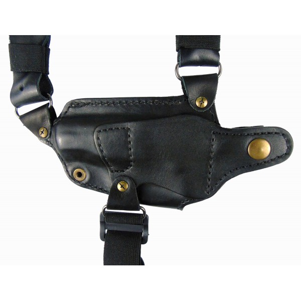 Кобура оперативная кожаная трехслойная формованная (ПМ,) с кожаным креплением и подсумки под магазин - 2996506 Кобура оперативная кожаная трехслойная формованная (ПМ,) с кожаным креплением и подсумки под магазин - 2996506