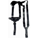 Кобура оперативная кожаная универсальная с кожаным креплением (со скобой) АЕ10