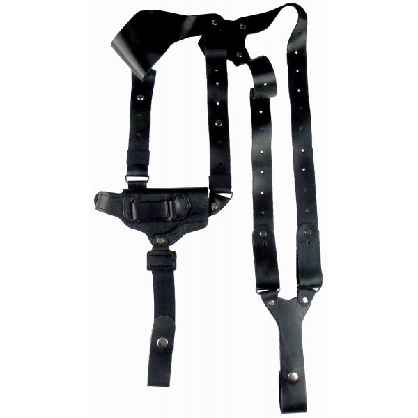 Кобура оперативна шкіряна універсальна з шкіряним кріпленням (зі скобою) АЕ10 - 2996521