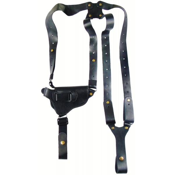 Кобура оперативная кожаная универсальная с кожаным креплением (со скобой) Армениус - 2996522