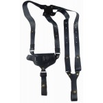 Кобура оперативная кожаная универсальная с кожаным креплением (со скобой) Феникс