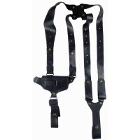 Кобура оперативна шкіряна універсальна з шкіряним кріпленням (зі скобою) ПГШ