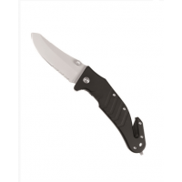 Ніж MIL-TEC Car Knife With Clip Black