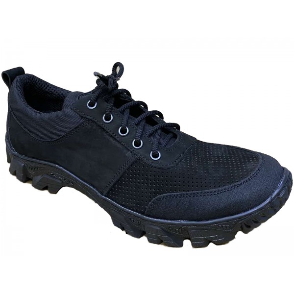 Кроссовки летние перфорированные черный Pancer - 3565454