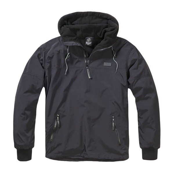 Куртка-анорак Brandit Luke Windbreaker BLACK - 3559988