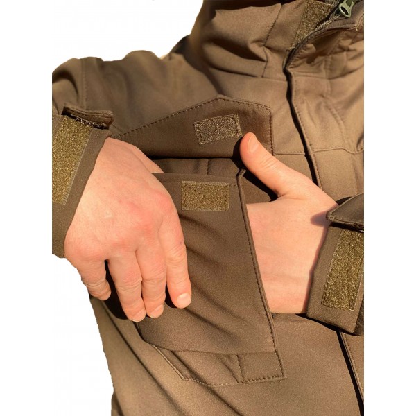 Куртка милитари м65 олива под пистолет с Velcro Soft Shell - 3565383 Куртка милитари м65 олива под пистолет с Velcro Soft Shell - 3565383