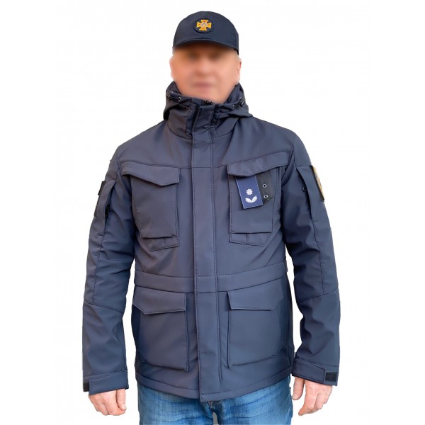 Куртка мілітарі М65 темно-синя під пістолет Velcro Soft Shell - 3565381 Куртка мілітарі М65 темно-синя під пістолет Velcro Soft Shell - 3565381