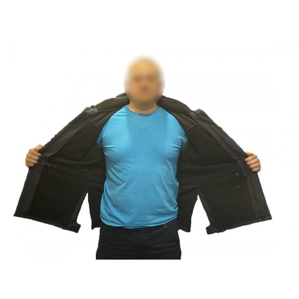 Куртка милитари м65 темно-синяя под пистолет Soft Shell - 3565362 Куртка милитари м65 темно-синяя под пистолет Soft Shell - 3565362