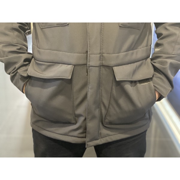 Куртка милитари м65 темно-синяя под пистолет Soft Shell - 3565362 Куртка милитари м65 темно-синяя под пистолет Soft Shell - 3565362