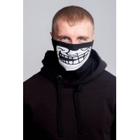 Балаклава с принтом Троль